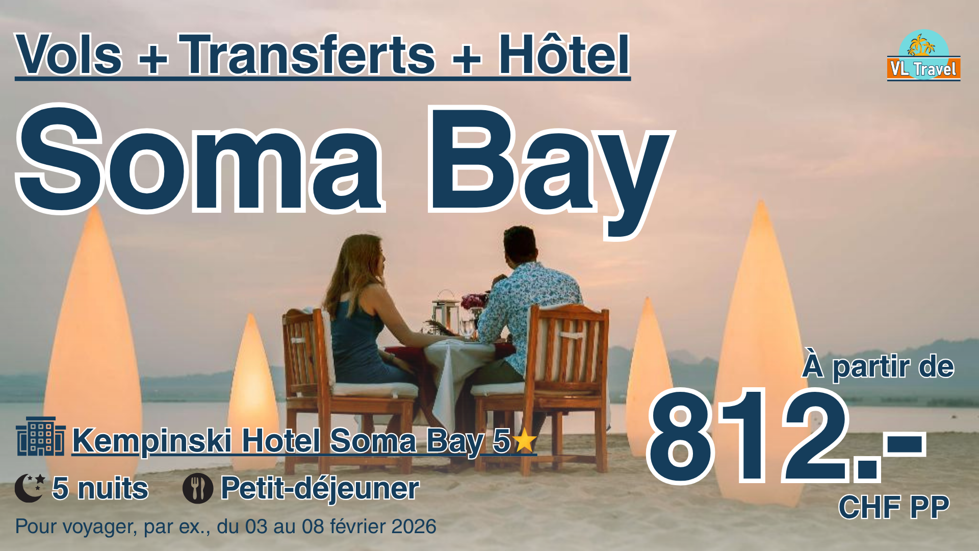 Soma Bay depuis Genève - vacancest et loisirs - agence de voyage. 